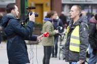 Gele hesjes in Nijmegen