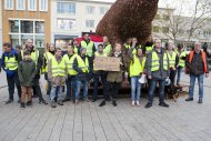 Gele hesjes in Nijmegen