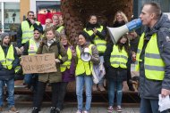 Gele hesjes in Nijmegen