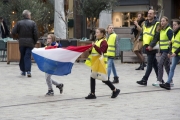 Gele hesjes in Nijmegen 8 dec 2018