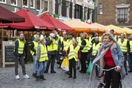 Gele hesjes in Nijmegen 8 dec 2018