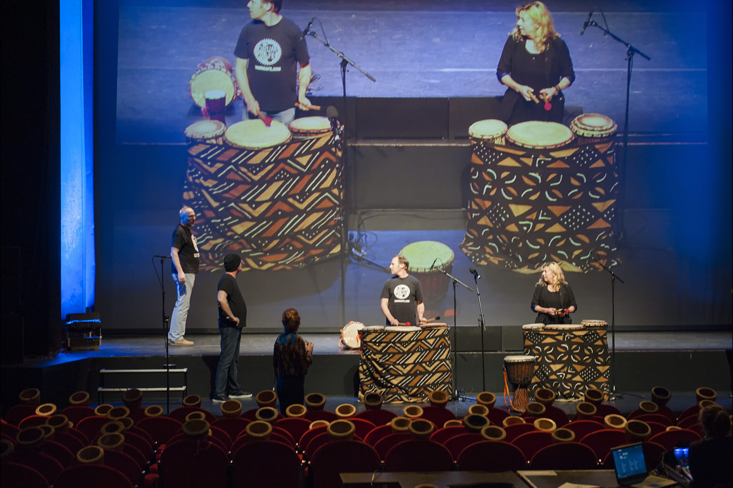 DrumCafe Nijmegen in Gooiland theater Hilversum