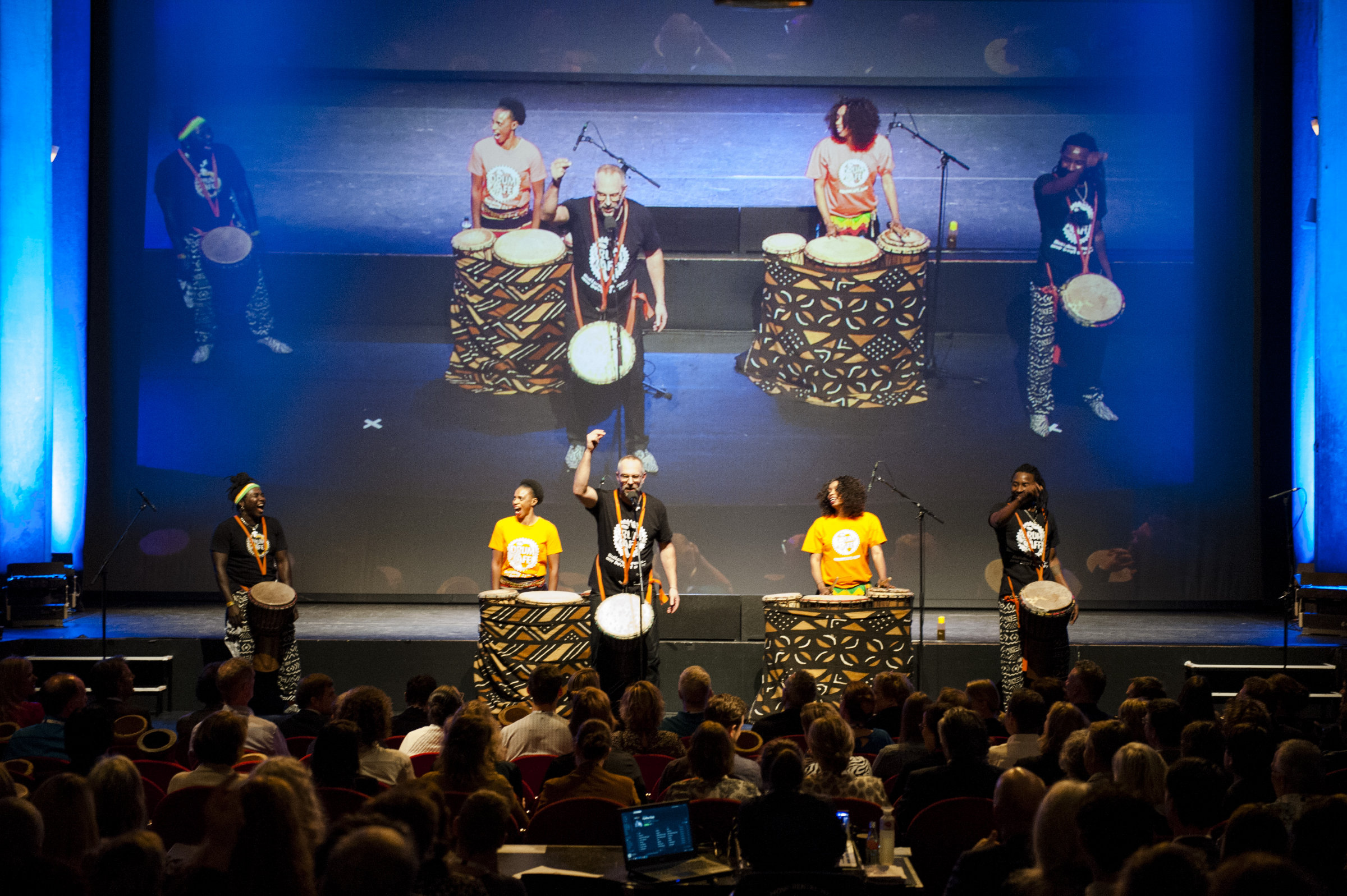 DrumCafe Nijmegen in Gooiland theater Hilversum