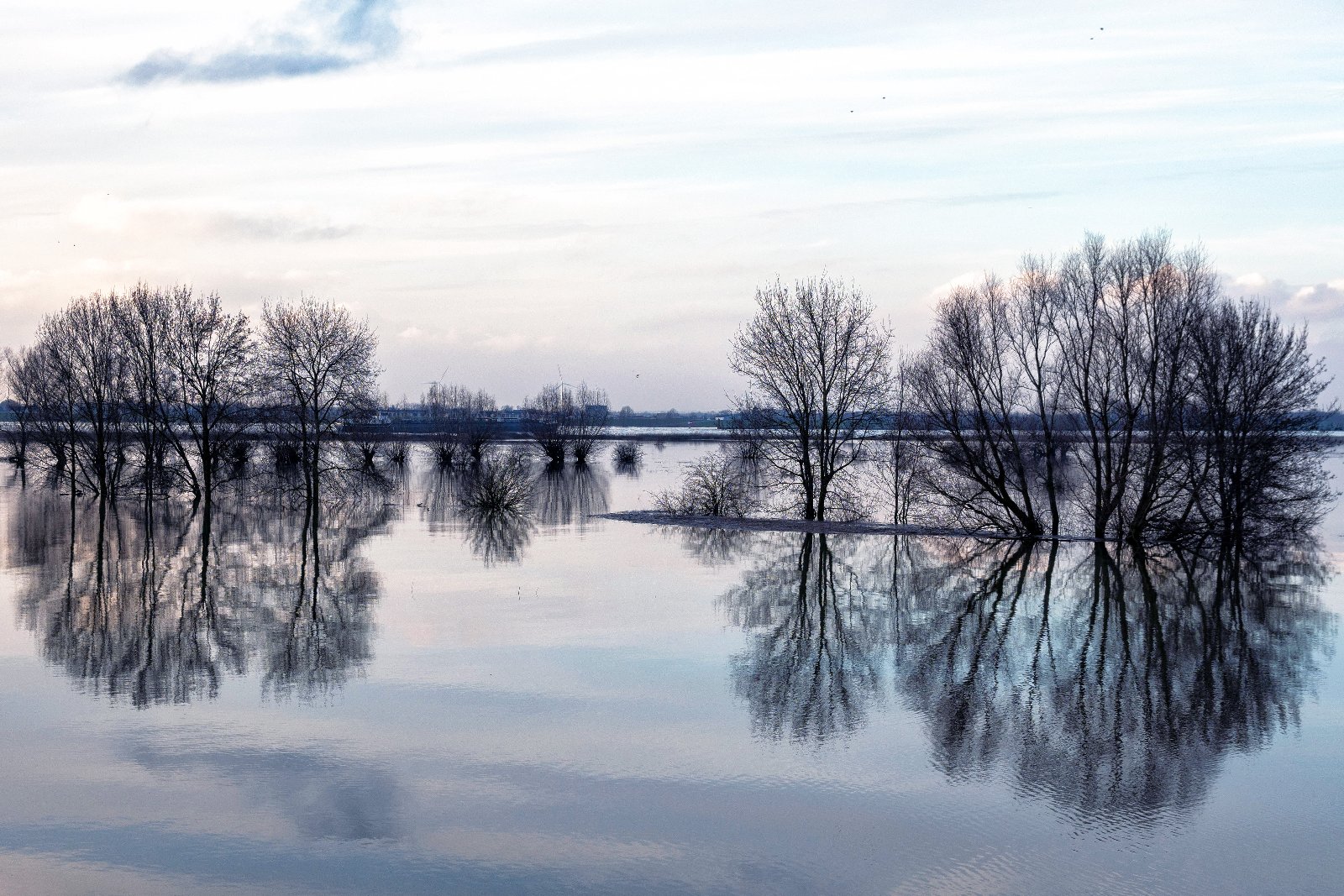 Hoog water Nijmegen 2021