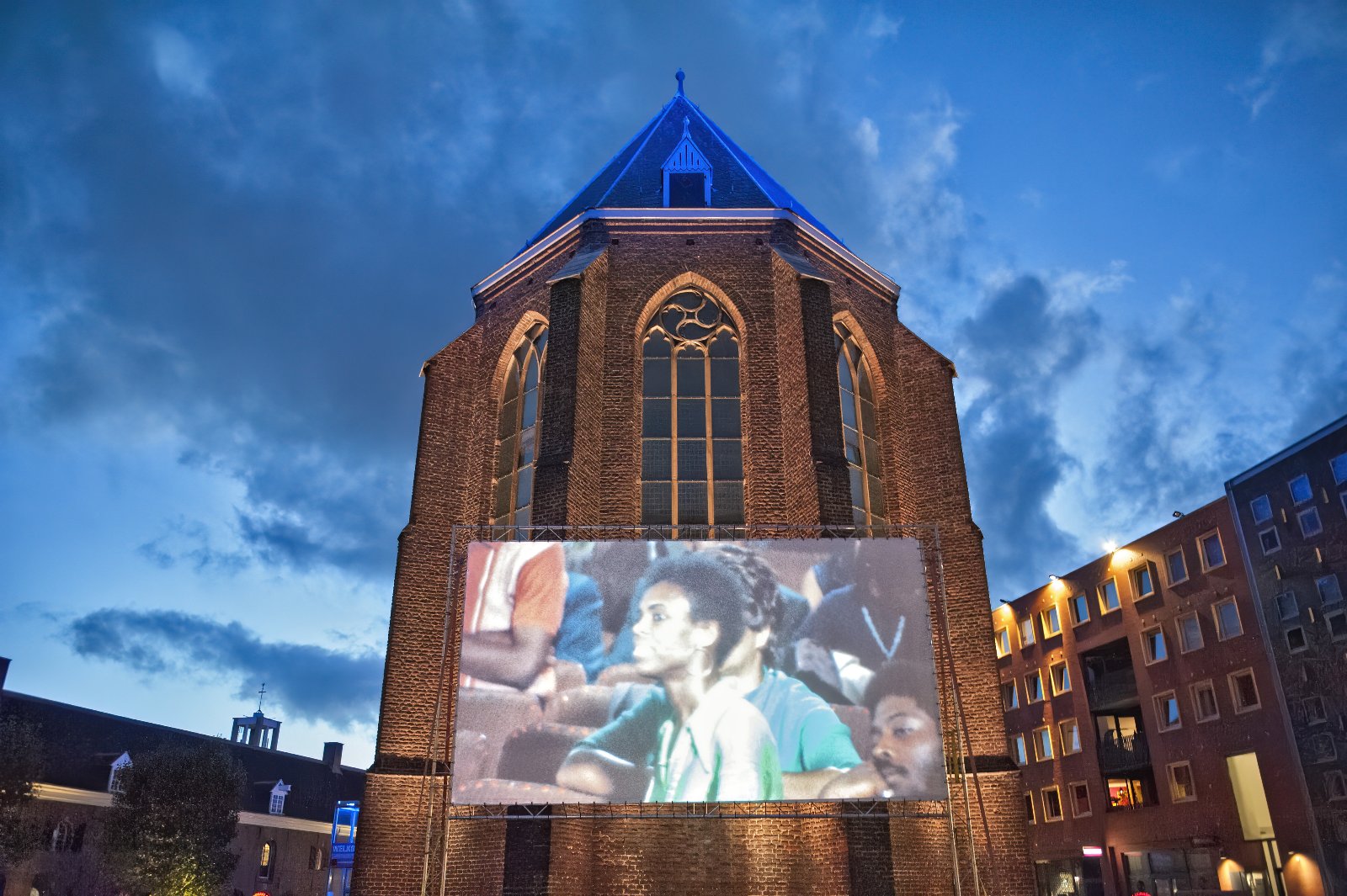 LUX Open Air Nijmegen. Openluchtfilmtheater