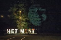 Nest in het park