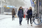 Sneeuw in Nijmegen