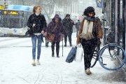 Sneeuw in Nijmegen