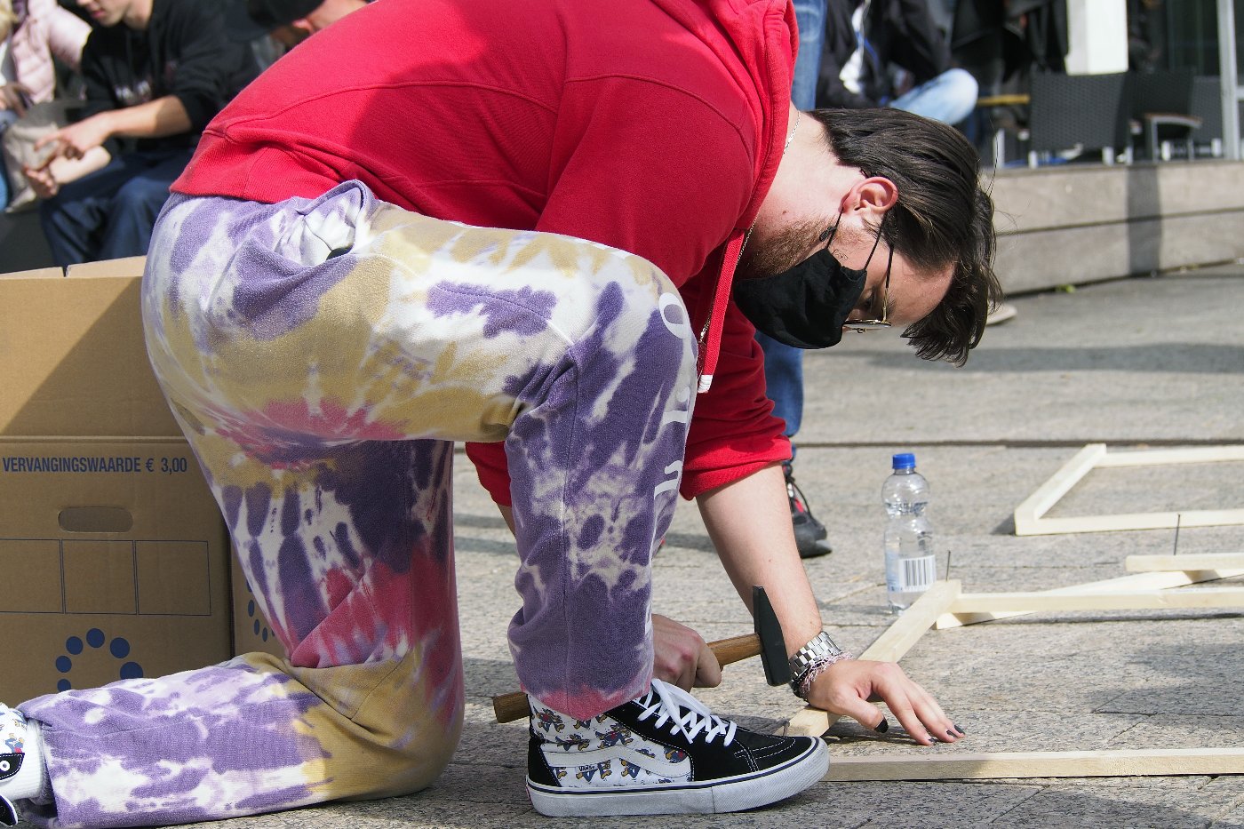 Studentenactie in Nijmegen