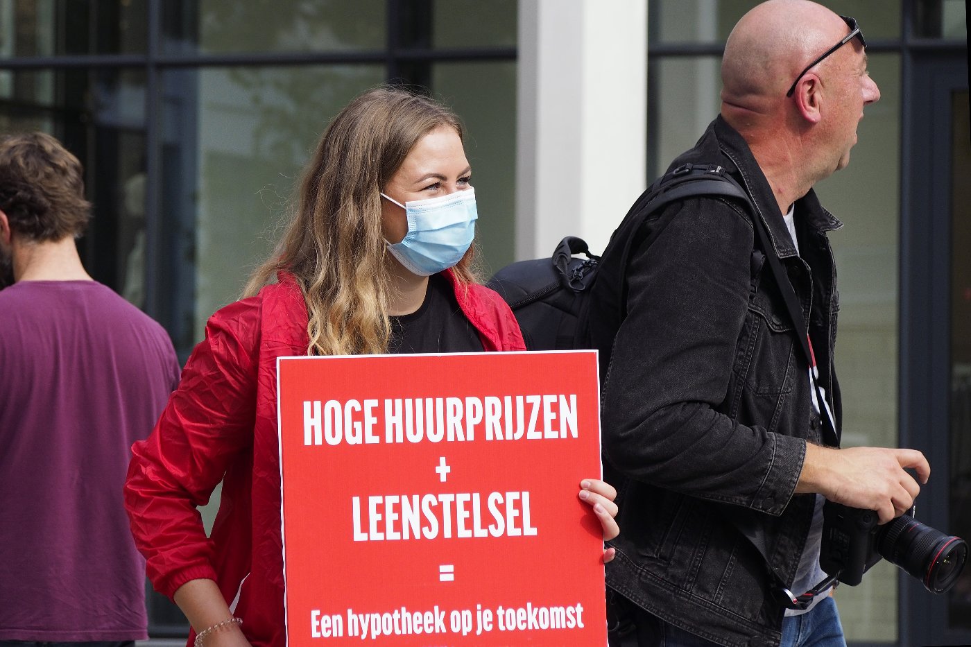 Studentenactie in Nijmegen