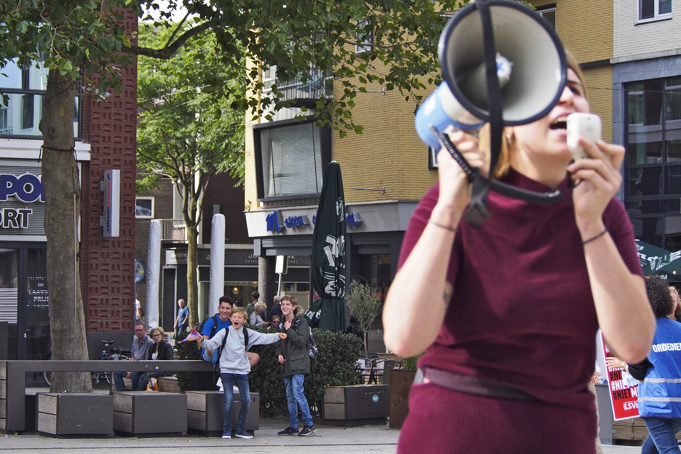 Studentenactie in Nijmegen