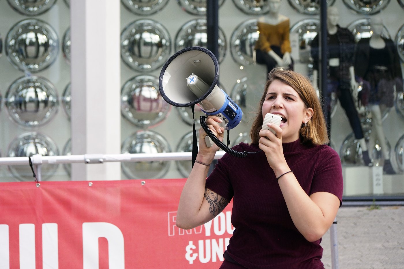 Studentenactie in Nijmegen