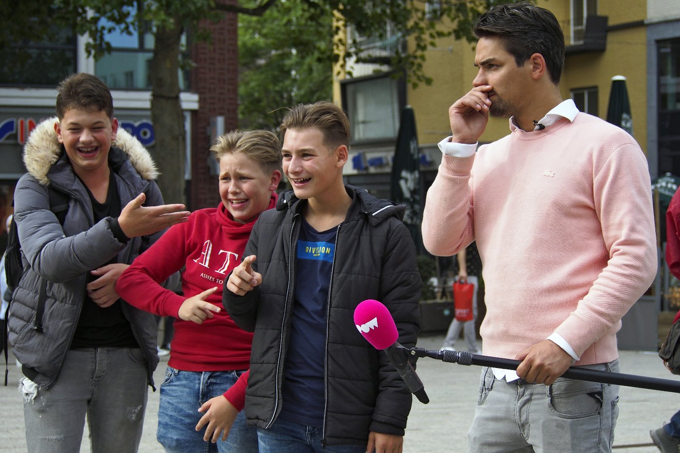 Studentenactie in Nijmegen