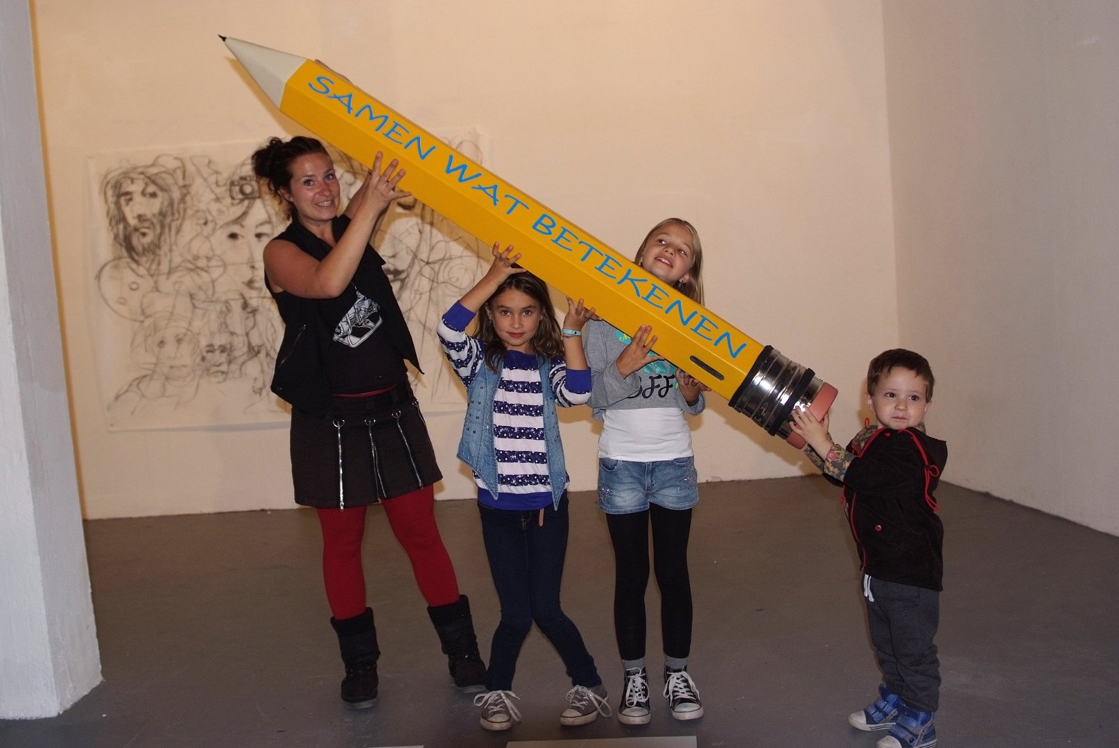 The Big Draw | Nijmegen | Foto © Henk Beenen