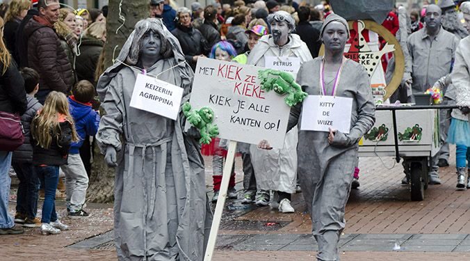 Carnavalsoptocht in Nijmegen 2017 | foto © Henk Beenen