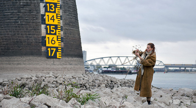 Laag water Nijmegen okt 2018 Laag water Nijmegen okt 2018 | foto © Henk Beenen