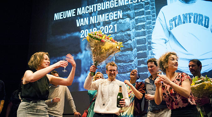 Verkiezing nachtburgemeester Nijmegen Verkiezing nachtburgemeester Nijmegen