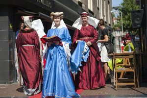 Gebroeders van Lymborch.Kledingshow.