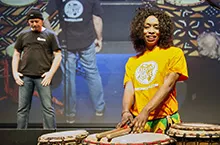 DrumCafe Nijmegen in Gooiland theater Hilversum