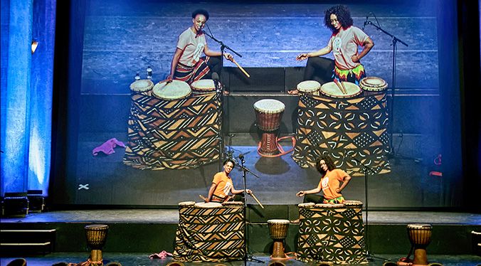 DrumCafe Nijmegen in Gooiland theater Hilversum