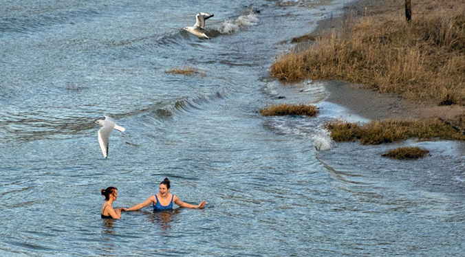 Hoog water Nijmegen 2021 | Foto ©Henk Beenen